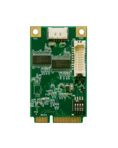 Mini PCIe 2-port RS-232 w/power