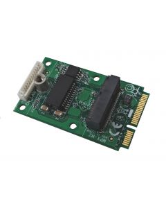 M.2 (NGFF) to Mini-PCIe adapter with Gigabit Ethernet