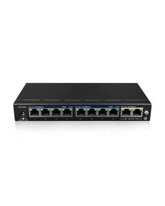 Utepo UTP3-GSW0802-TP120, 8 Ports Full Gigabit PoE Ethernet Switch, is geschikt voor PoE applicaties. Contacteer AbiGo4U.com.  