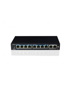 Utepo 8 Ports PoE Ethernet Switch(Two Gigabit Uplinks) for high-definition network surveillance and security systems. Contact AbiGo4U.com. 